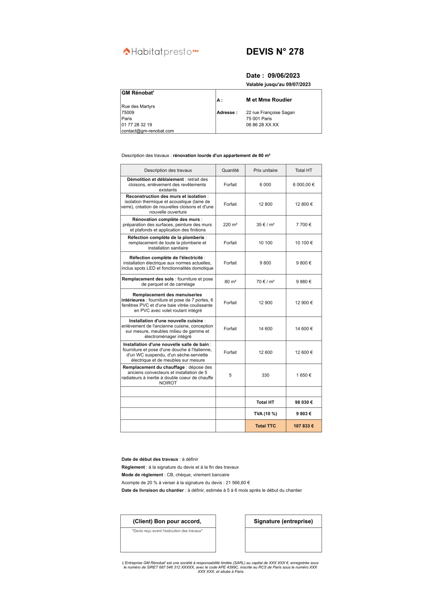 obtenez un devis rénovation à alfortville clair et sans surprise. profitez d'une estimation précise et transparente pour vos travaux de rénovation.