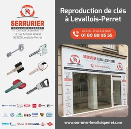 service de serrurier d'urgence à levallois-perret, disponible 24h/24 et 7j/7 pour vos problèmes de serrure, portes bloquées et interventions rapides.